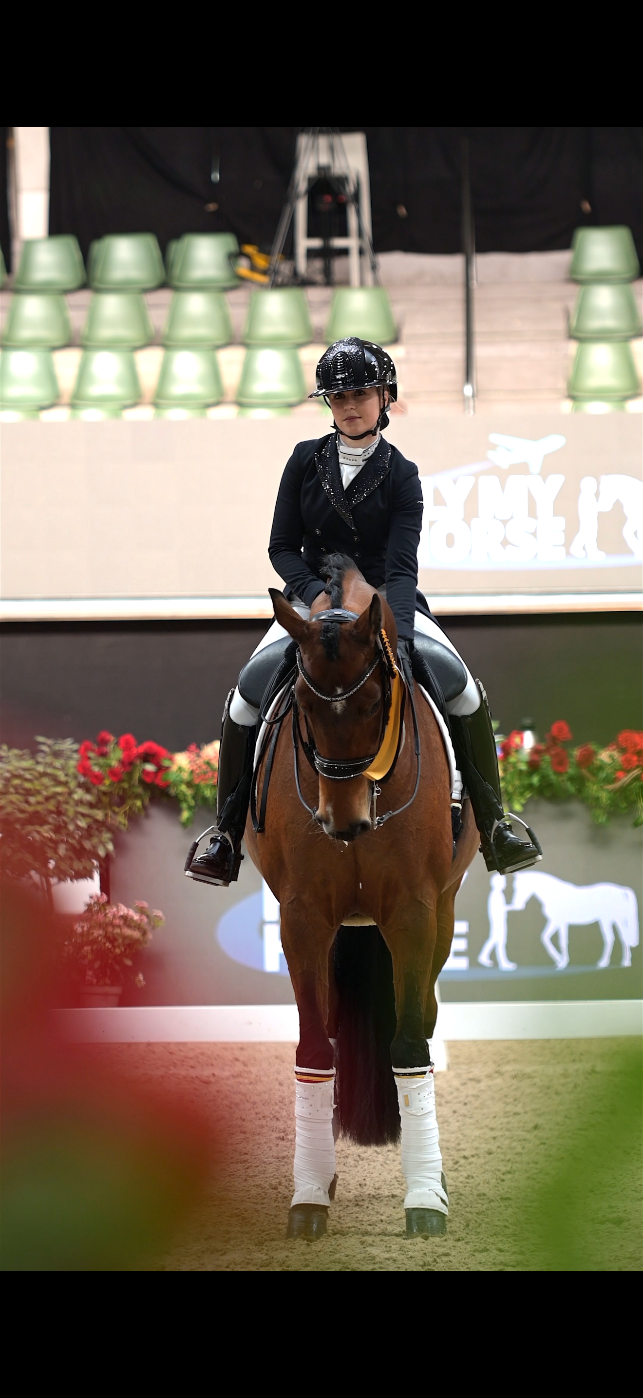 A successful international competition at the CDI in Lier brought excellent results for our stable.