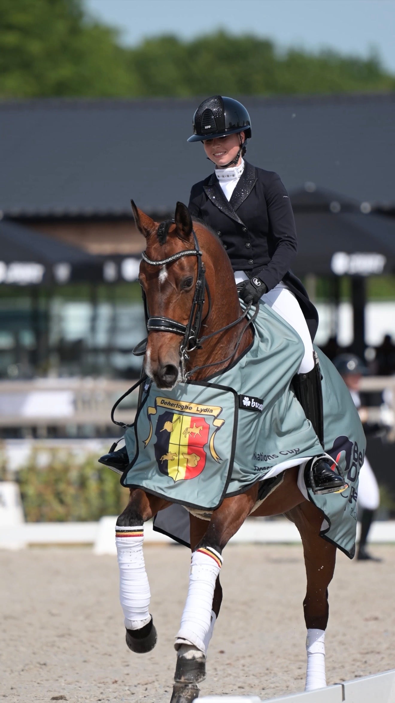 Suraya Hendrikx and Benicia Complete Hattrick at CDIO Lier